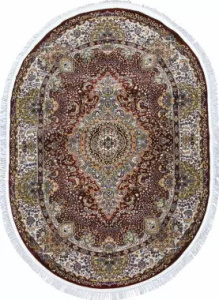 SHAHREZA D414 RED овал