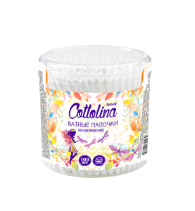 Ватные палочки Cottolina 100шт в банке