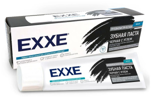 Зубная паста EXXE Черная с углем (black) 100мл