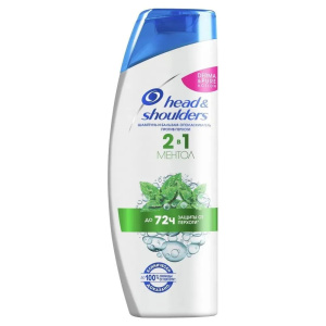 Шампунь Head Shoulders Ментол 2в1, 400 мл