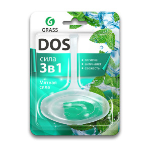 Подвесной блок для унитаза Grass DOS 3в1 Мятная сила